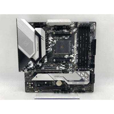 【郡山安積店】中古  ASRock B550M Steel Legend (B550 AM4 mATX DDR4) 142939 