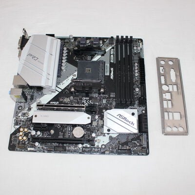 【通販センター】中古  ASRock B550M Pro4 (B550 AM4 mATX DDR4) 142938 