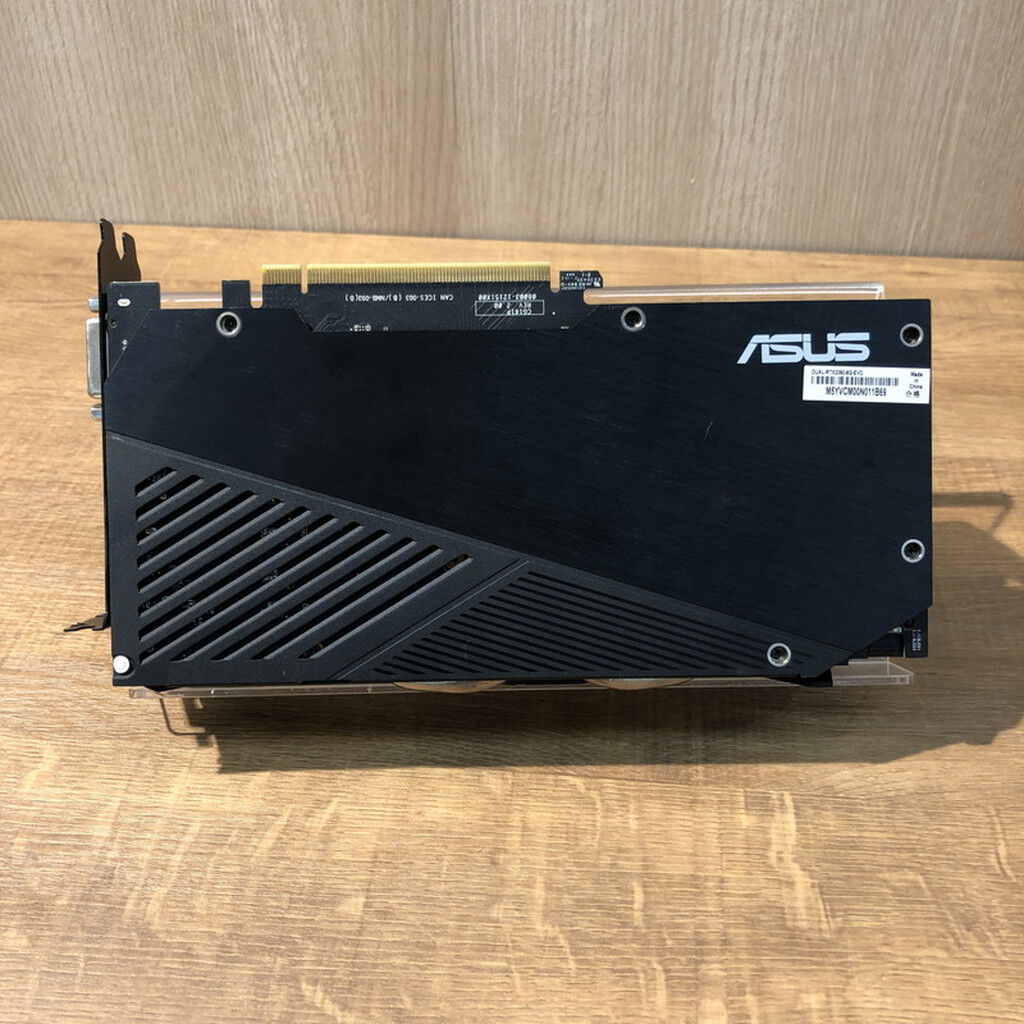 中古 ASUS DUAL-RTX2060-6G-EVO (RTX2060 6G) 4740001083 （330366