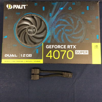 【川崎店】中古  Palit NED407S019K9-1043D (RTX4070 SUPER 12GB) 163398 