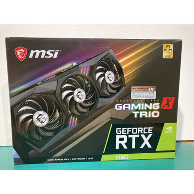 【富山本郷店】中古  MSI GeForce RTX 3080 GAMING X TRIO 10G (RTX3080 10G) 143511 