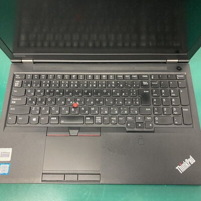 【神戸・三宮店】中古  Lenovo ThinkPad P52　20MAS12700 (Core i7 8750H/16GB/SSD512GB/-/NVIDIA Quadro P1000 4GB/15.6ｲﾝﾁ/1920x1080/Wi-Fi/WEBCAM/W11H64) 176658 