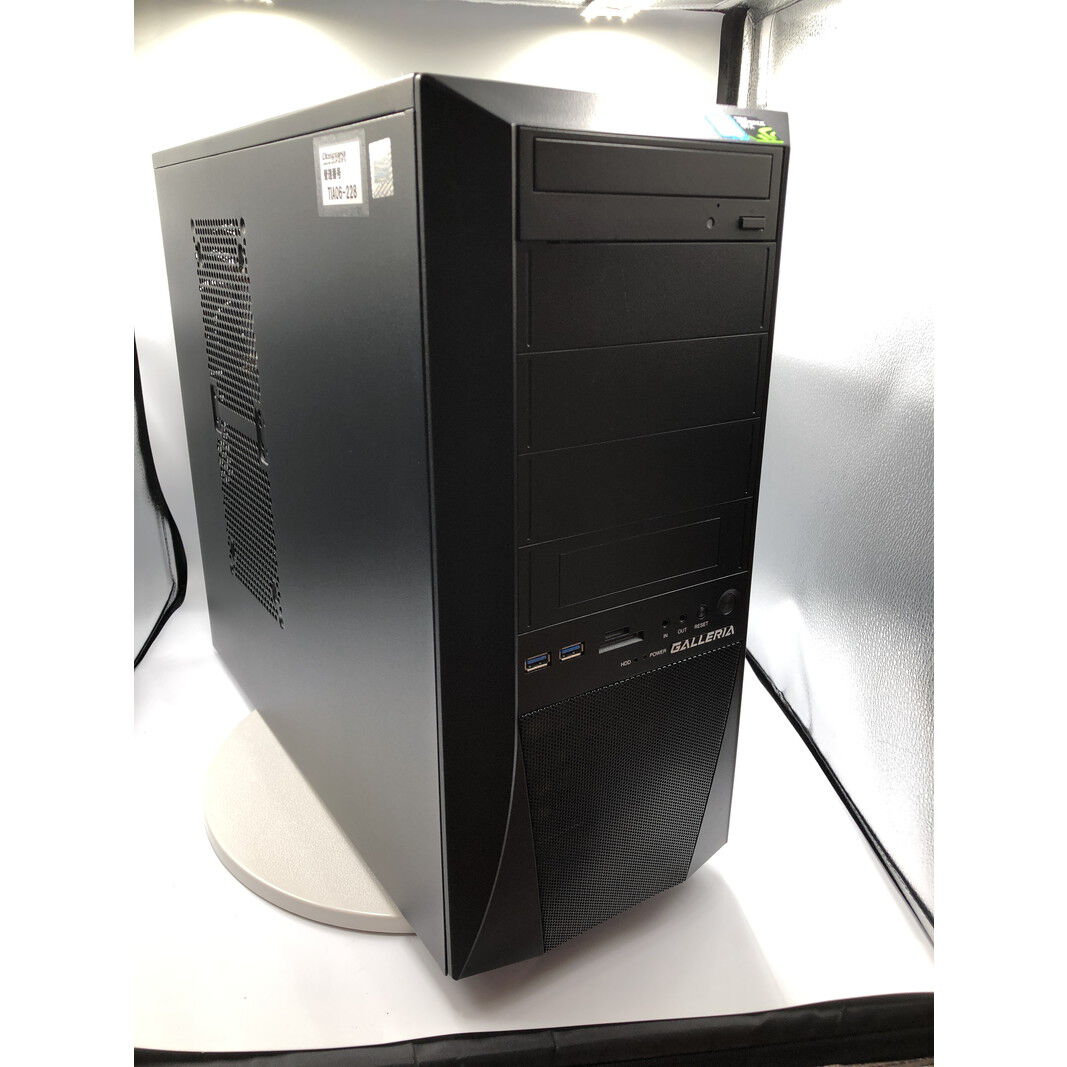 中古 THIRDWAVE GALLERIA KT(Intel Core i7 8700K/16GB/SSD525GB