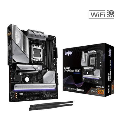 ASRock  B850 LiveMixer WiFi (B850 AM5 ATX) 