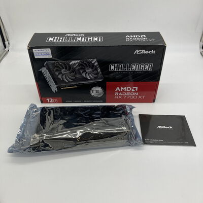 【堺七道店】中古  ASRock RX7700XT CL 12GO RX7700XT Challenger OC (RX7700XT 12G) 162739 