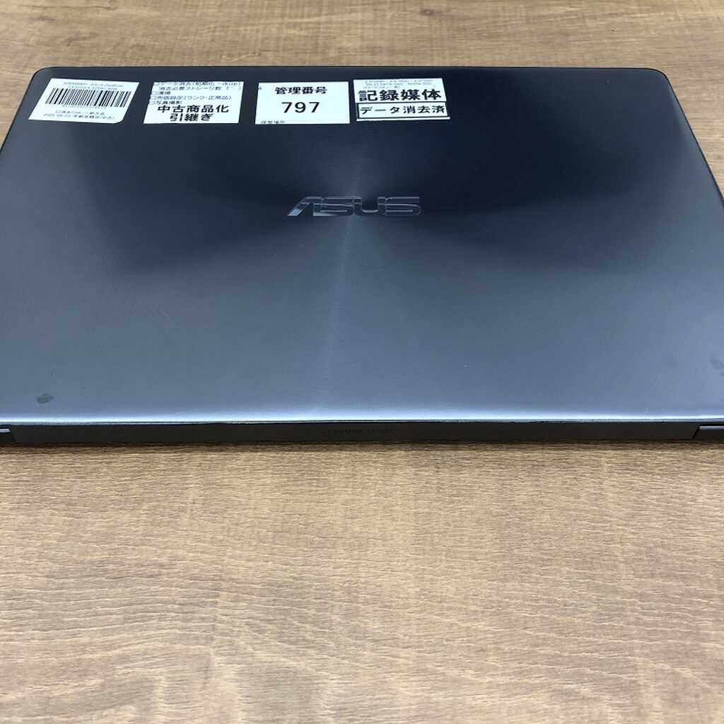 ASUS ZenBook i5-8250U／メモリ8GB／MX150 ASUS ZenBook i5-8250U／メモリ8GB／MX150 ASUS ZenBook i5