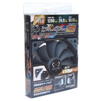 Scythe（サイズ）  SU1225FD12M-RHP (120mm ケースファン PWM) 