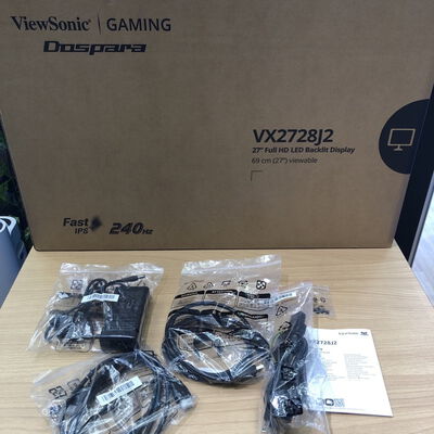 【甲府飯田店】中古  Viewsonic VX2728J2-7(27インチ フルHD 1920x1080 240Hz） 4720003027 