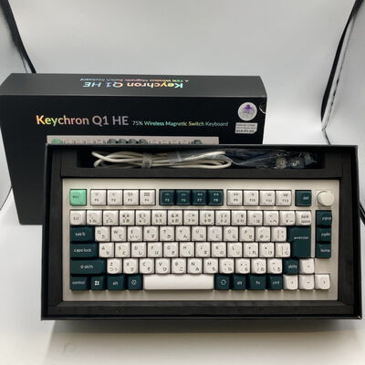 【水戸赤塚店】中古  Keychron Keychron Q1 HE QMK [日本語配列/有線/2.4GHz無線/Bluetooth] 4680004119 