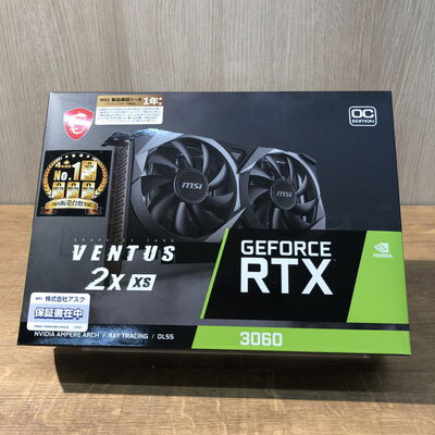 【姫路店】中古  MSI GeForce RTX 3060 VENTUS 2X XS 12G(RTX3060 12G) 175510 
