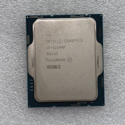【甲府飯田店】中古  INTEL Core i3 12100F  (1700/3.3G/12M/C4/T8) 148617 