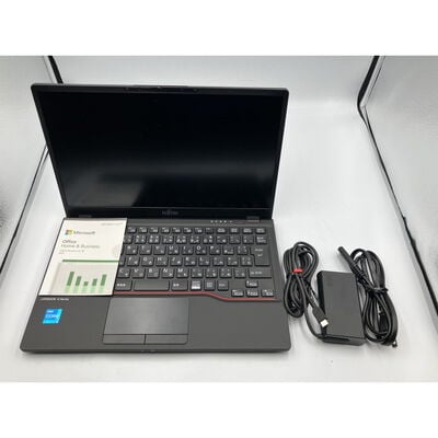 【座間相武台】中古  FUJITSU LIFEBOOK U6312/K (INTEL Core i5 1245U /16GB/SSD256GB/-/オンボード/13.3/1920x1080/Wi-Fi/WEBCAM/W11H64/MicrosoftOffice H&B 2024付) 181332 