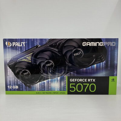 【秋葉原本店】中古  Palit NE75070019K9-GB2050A (RTX5070 GamingPro) 192383 
