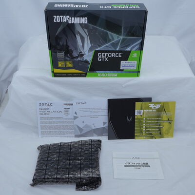 【通販センター】中古  ZOTAC ZT-T16620F-10L (GTX1660 SUPER Twin Fan) 141210 