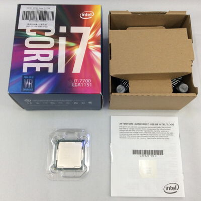 【浜松店】中古  INTEL Core i7-7700 (1151/3.60GHz/8M/C4/T8) 133191 