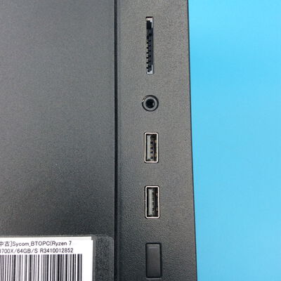 【秋葉原本店】中古  Sycom_BTOPC(Ryzen 7 3700X/64GB/SSD500GB+500GB/HDD3TB/GTX1660 SUPER/W10P) 3410012852 
