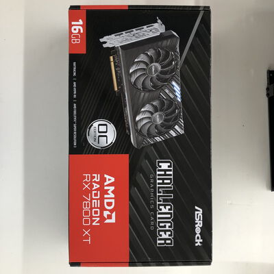 【福山ココローズ店】中古  ASRock RX7800XT CL 16GO RX7800XT Challenger OC (RX7800XT 16GB) 162732【8/14価格改定!】 