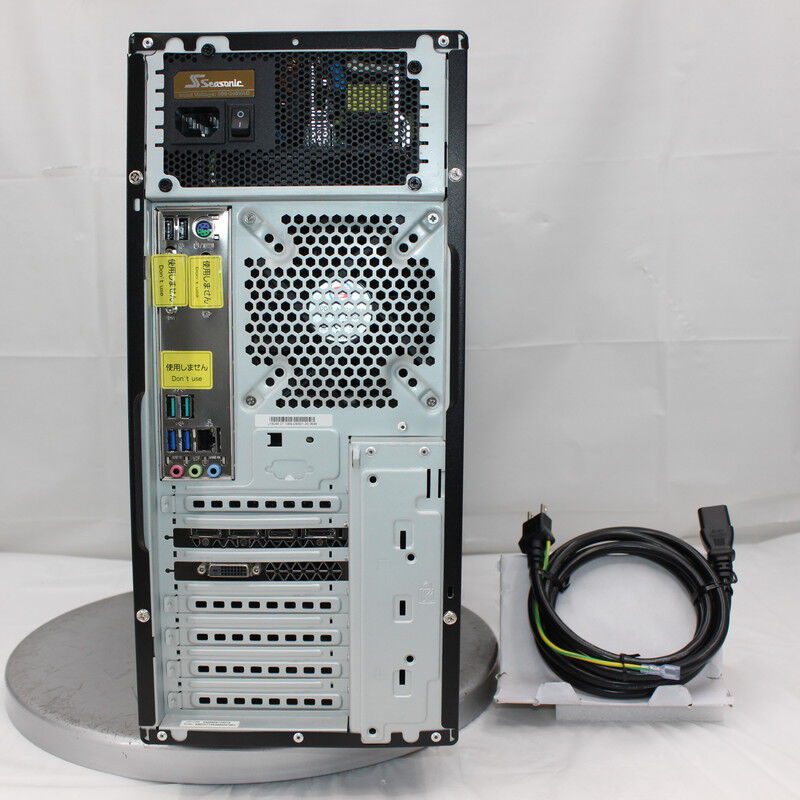 中古 TSUKUMO G-GEAR(Intel Core i7 8700/16GB DDR4 (PC4)/SSD1TB/DVD