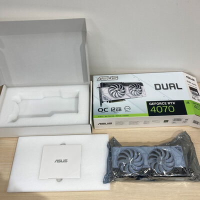 【静岡東瀬名店】中古  ASUS DUAL-RTX4070-O12G-WHITE (RTX4070 12GB) 5140000753 