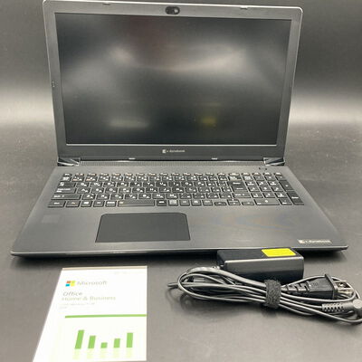 【熊本浜線店】中古  dynabook dynabook BJ65/FS (INTEL Core i5 10210U 1.6GHz/16GB/SSD256GB/Mt/オンボード/15.6/1920x1080/Wi-Fi/WEBCAM/W11H64/Microsoft Office Home and Business 2024付) 179604 