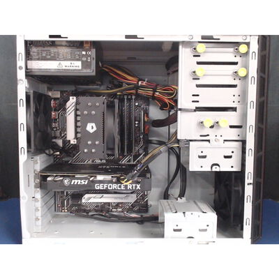 【前橋ｲﾝﾀｰｱｶﾏﾙ店】中古  FRONTIA PC(i5 10400F/16GB/SSD1TB/RTX3060 12GB) 4540002416 