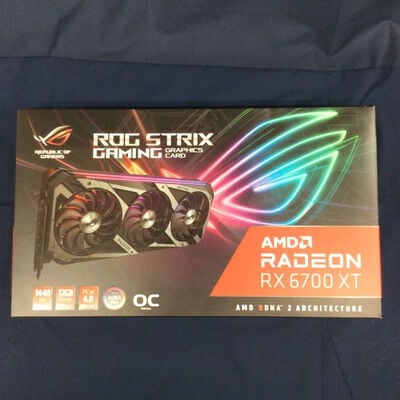 【川崎店】中古  ASUS ROG-STRIX-RX6700XT-O12G-GAMING (RX6700XT 12GB) 144976 