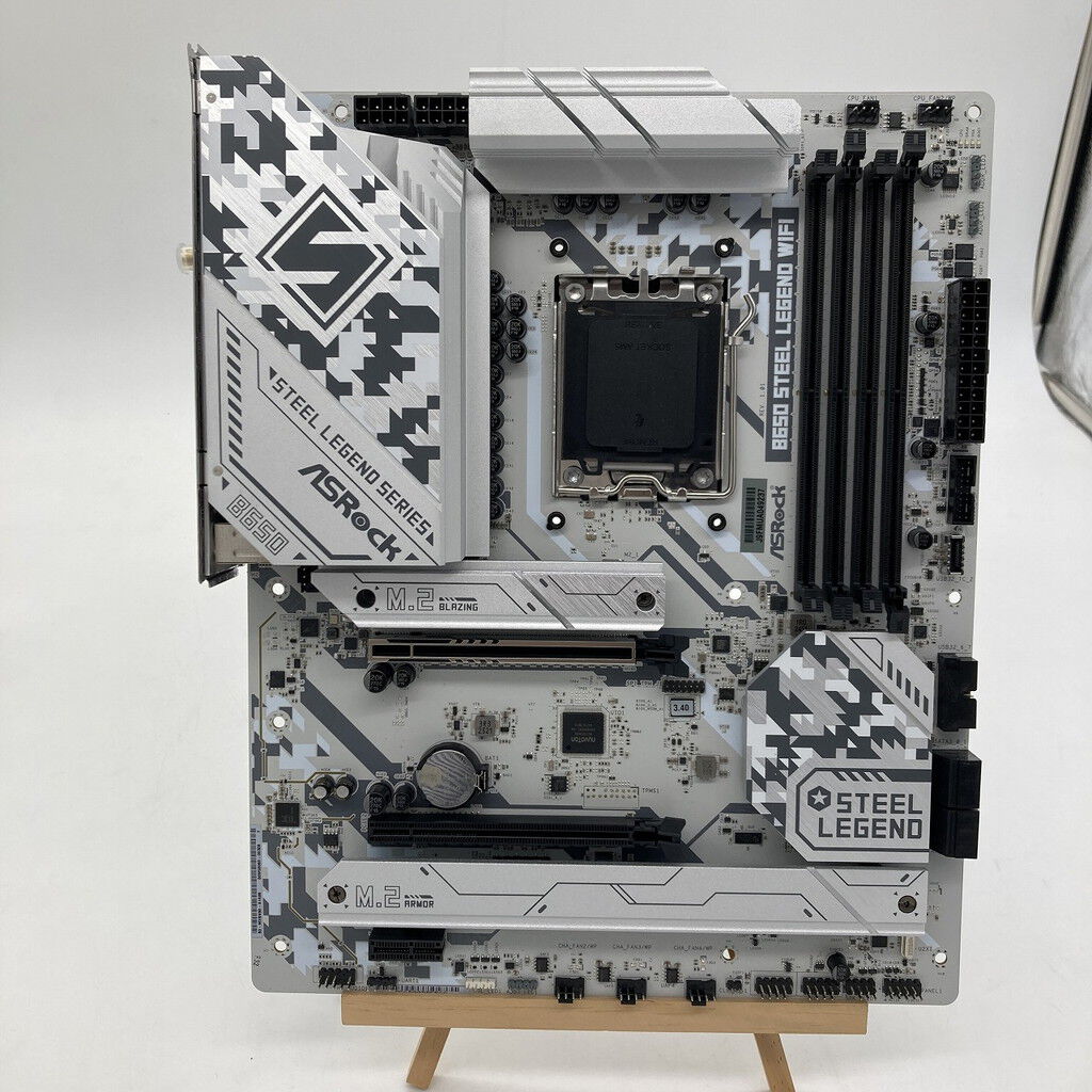 中古 ASRock B650 Steel Legend WiFi (B650 AM5 ATX) 168306 （329404