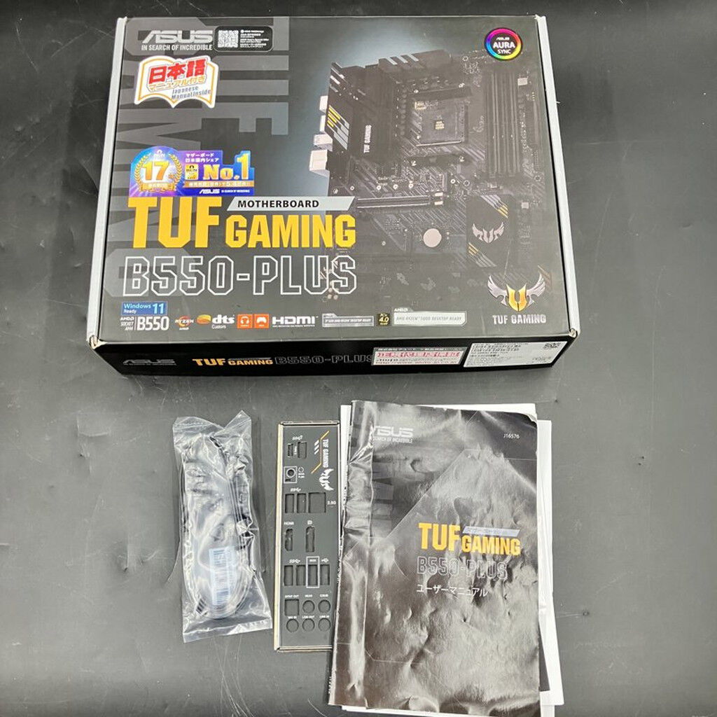 中古 ASUS TUF GAMING B550-PLUS (B550 AM4 ATX DDR4) 142910 （344075