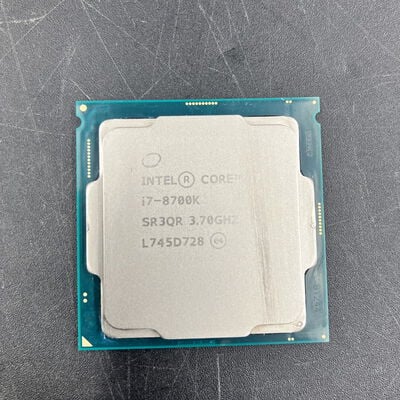 【大須店】中古  INTEL Core i7 8700K (1151/3.70GHz/12M/C6/T12) 136197 