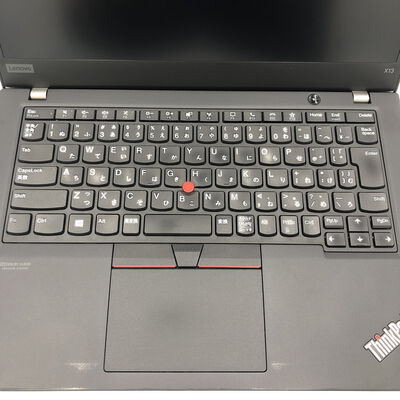 【福井日之出店】中古  LENOVO ThinkPad X13 (AMD Ryzen 5 Pro 4650U 2.10GHz/32GB/SSD256GB/-/オンボード/13.3/1920x1080/Wi-Fi/WEBCAM/W11H) 185713 