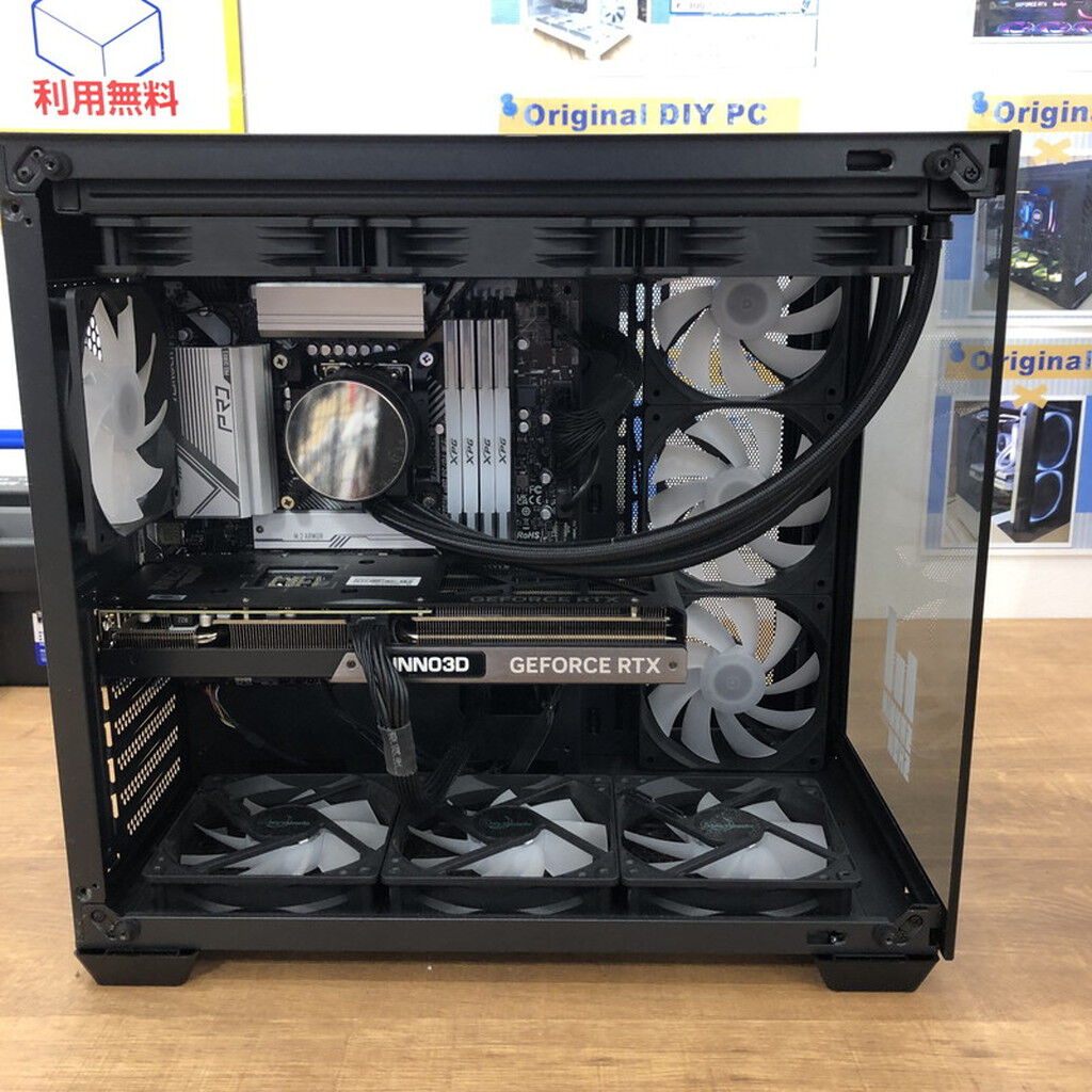 中古 original 自作PC (Core i7-14700F/64GB/SSD1TB SSD 2TB/RTX4070Ti