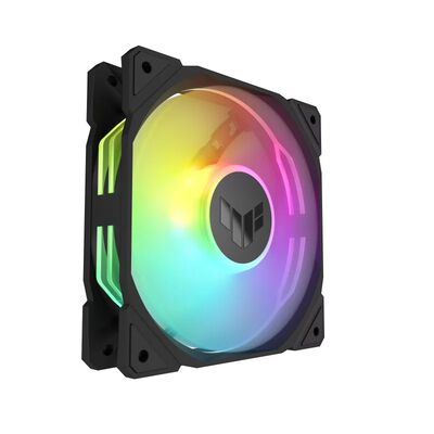 ASUS  TUF Gaming TR120 ARGB Fan - Triple Pack ブラック (TUF GAMING TR120 FAN ARGB BLACK 3IN1) 