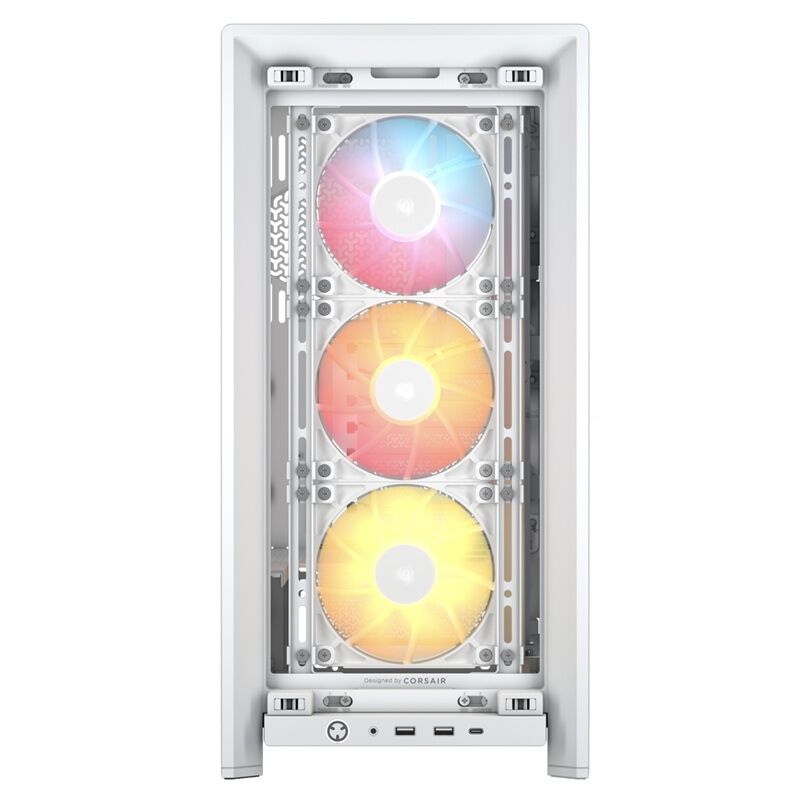 Corsair FRAME 4000D RS ARGB White CC-9011297-WW (E-ATX ガラス