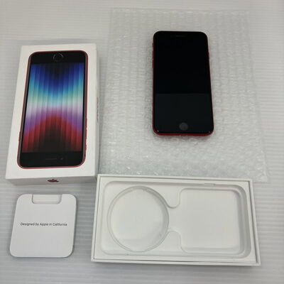 【秋葉原本店】中古  【au版SIMフリー】Apple iPhoneSE 4.7インチ (第3世代) 64GB (PRODUCT)RED MMYE3J/A 154841 