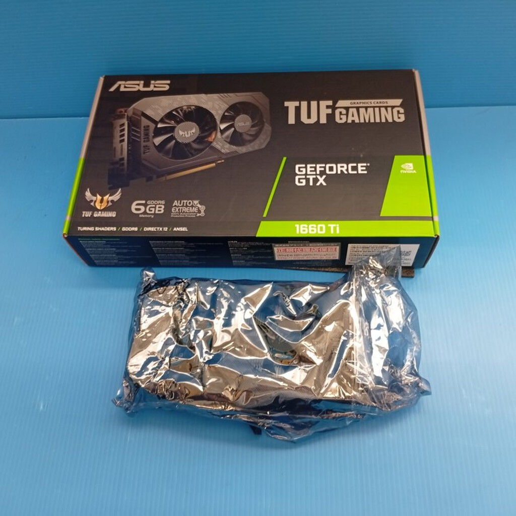 中古 Asus TUF GeForce GTX 1660 Ti Gaming EVO 6G 3120024429