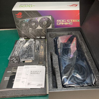 【広島店】中古  ASUS ROG-STRIX-RTX5070TI-O16G-GAMING(RTX5070Ti 16GB) 188924 