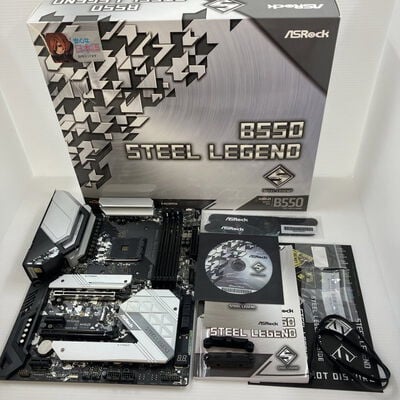 【秋葉原本店】中古  ASRock B550 Steel Legend (B550 AM4 ATX DDR4) 142936 