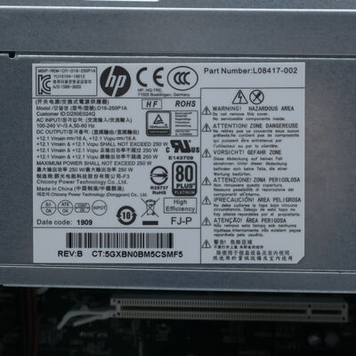 【通販センター】中古  HP EiteDesk 800 G5SFF(Intel Core i9 9900/16GB DDR4 (PC4)/SSD500GB/DVDマルチ/AMD Radeon R7 240 2GB/W11H64 MAR) 201880【7/30値下げ!】 