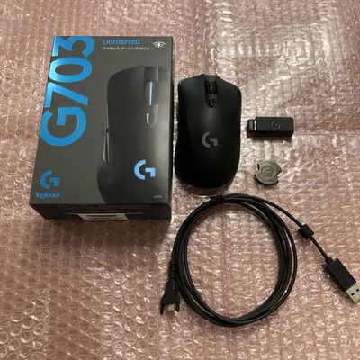 【宮崎恒久店】中古  Logicool G703h (無線 ゲーミングマウス 6ボタン) 146973 