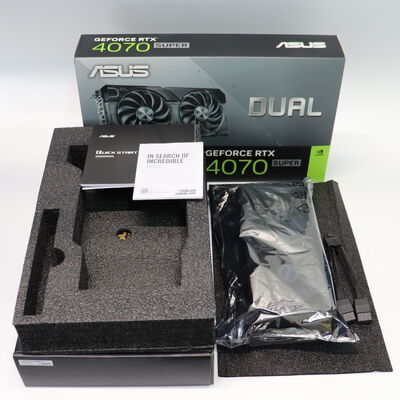 【札幌店】中古  ASUS DUAL-RTX4070S-12G-EVO (RTX4070 SUPER 12GB) 3210014369 