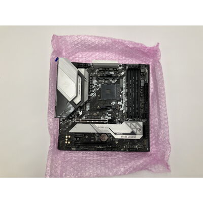 【鹿児島店】中古  ASRock B550M Steel Legend (B550 AM4 mATX DDR4) 142939 