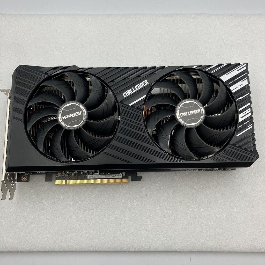 中古 ASRock RX7700XT CL 12GO RX7700XT Challenger OC (RX7700XT 12G