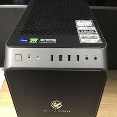 【松山環状枝松店】中古  THIRDWAVE GALLERIA SK(Intel Core i7 12700F/16GB/SSD1TB/なし/NVIDIA GeForce RTX 3080 10GB/W11H64 MAR) 182346 