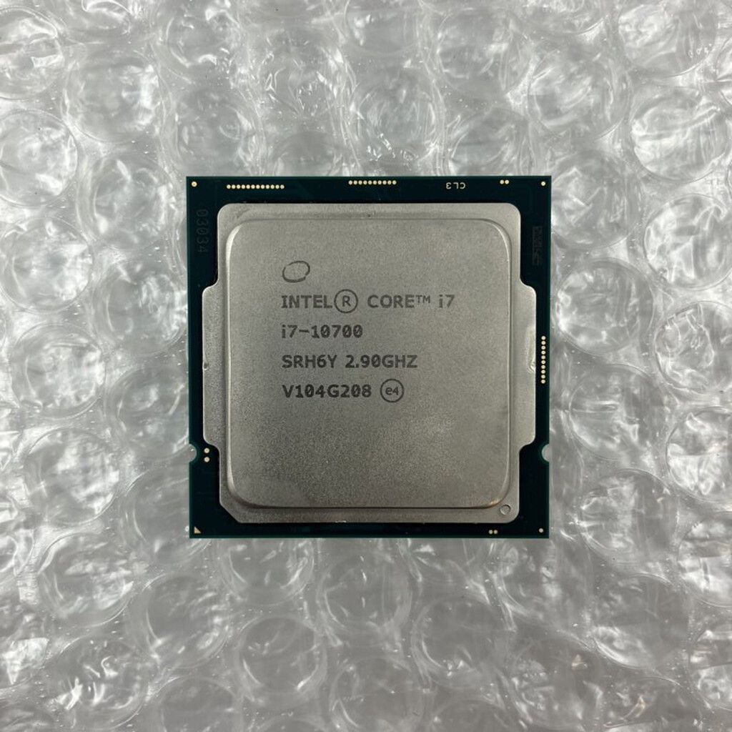 中古 INTEL Core i7 10700 (1200/2.9G/16M/C8/16) 142718 （373324