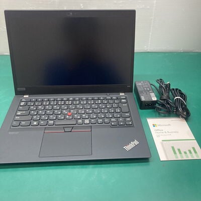 【浦添城間店(沖縄)】中古  LENOVO ThinkPad X13 (AMD Ryzen 5 Pro 4650U 2.10GHz/32GB/SSD256GB/-/オンボード/13.3/1920x1080/Wi-Fi/WEBCAM/W11P/Microsoft Office Home and Business 2024) 184183 