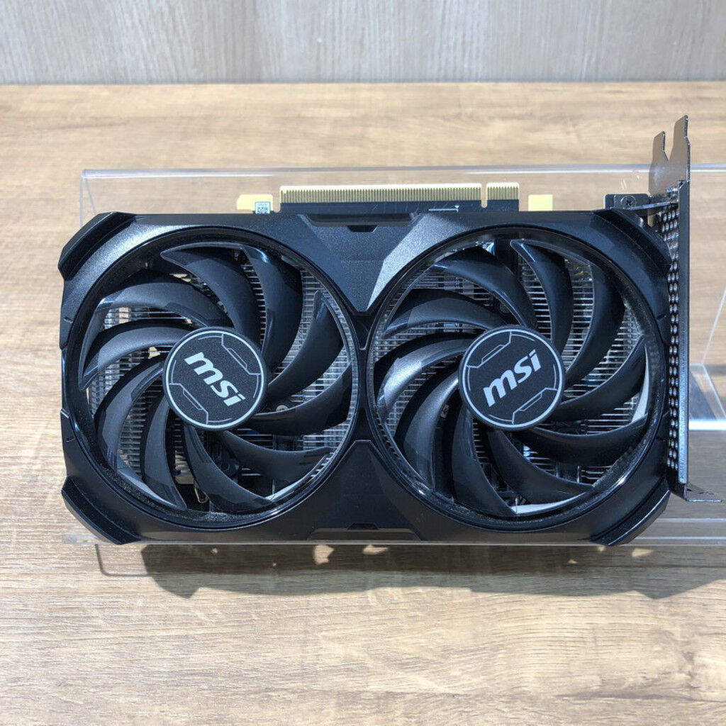 中古 MSI GeForce RTX 4060 Ti VENTUS 2X BLACK 8G OC (RTX4060Ti 8GB