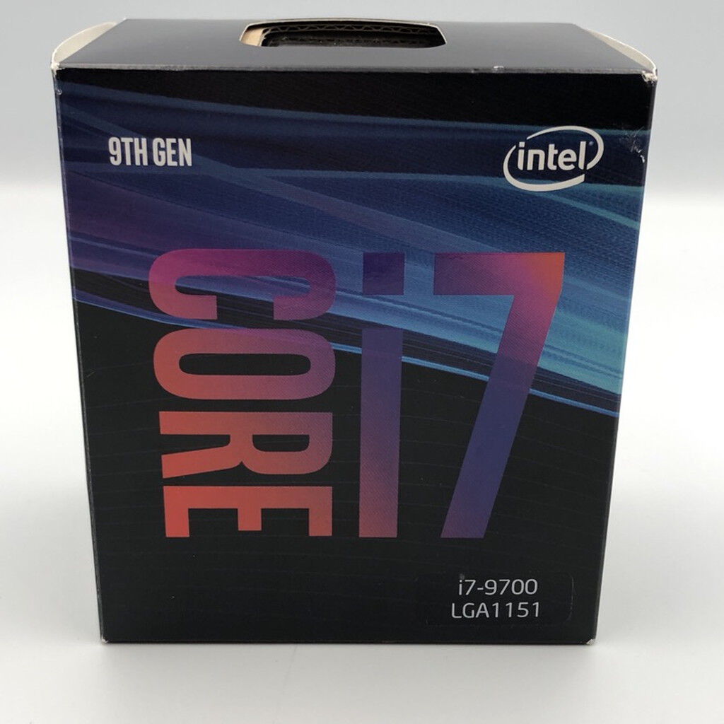 中古 Intel Core i7 9700 (1151/3.00GHz/12M/C8/T8) 140316 （374863