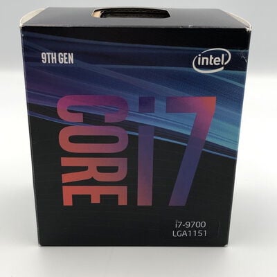 【甲府飯田店】中古  Intel Core i7 9700 (1151/3.00GHz/12M/C8/T8) 140316 