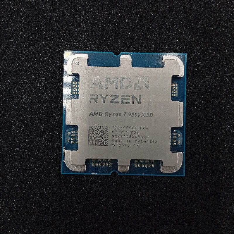 中古 AMD Ryzen 7 9800X3D (AM5/4.7/104M/C8/T16/120W) 172566
