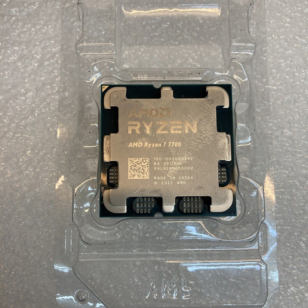 中古 AMD Ryzen 7 7700 (AM5/3.8GHz/40M/C8/T16/65W) 1460024624